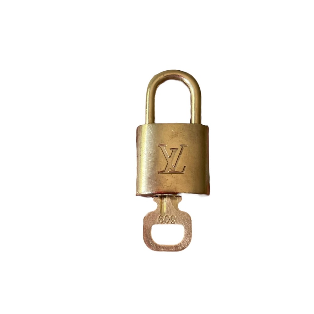 Authentic Louis Vuitton LV Lock & Key 309🔒 🔐 🔑